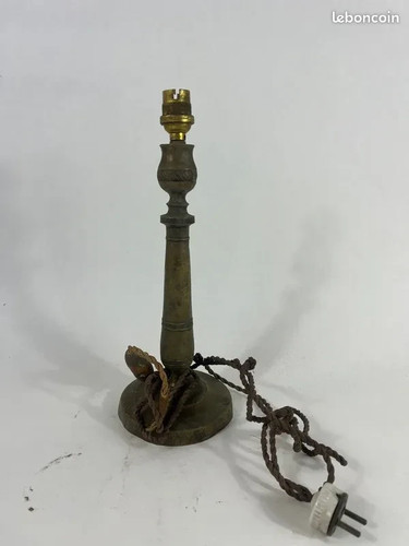 Pied lampe laiton de4 - pied,