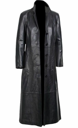 Trench coat cuir - trench-coat, en
