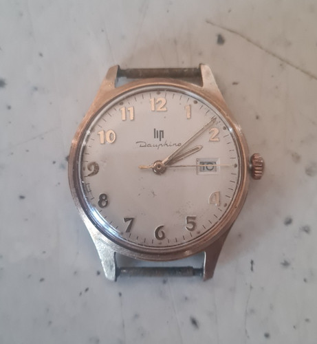 Ancienne montre lip dauphine - ancienne,