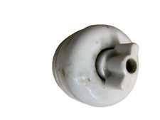 ANTIQUE PORCELAIN SWITCH ROTARY BUTTON NOT SOCKET BAKELITE 