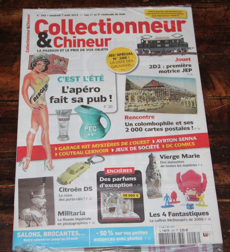 Revue collectionneur chineur - revue,