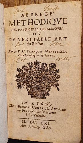 Ménestrier abrégé - mÉnestrier,