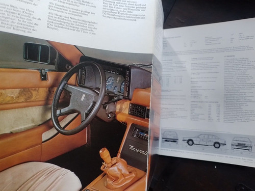 Brochure maserati biturbo - maserati,