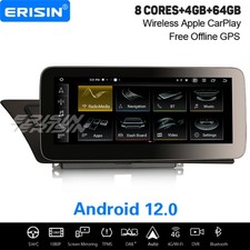 10,25" Android 14 Autoradio Pour Audi A4 A5 DAB+ WiFi 64Go CarPlay 8-Cœurs Navi