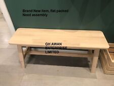 Brand New Ikea NORRÅKER / NORRAKER Bench, birch, 103 cm, 604.289.90