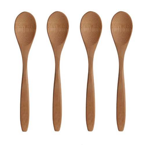 Lot cuillères en bambou - lot, 4