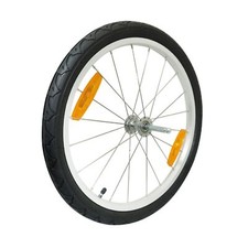 Roue remorque velo 20" rayon moyeu fusee avec pneu + chambre