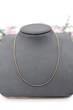 Chaîne maille forçat en or