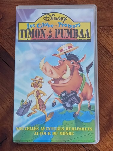 Cassette vhs timon pumbaa - timon,