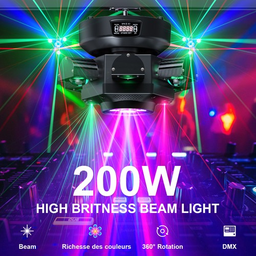 200w projecteur laser mobile - projecteur, 6