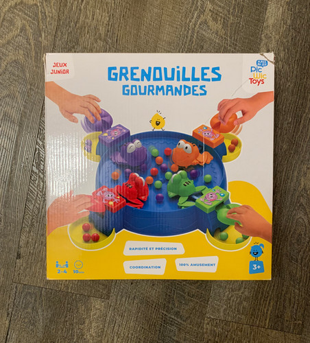 Jeux grenouilles gourmandes - gourmandes, +