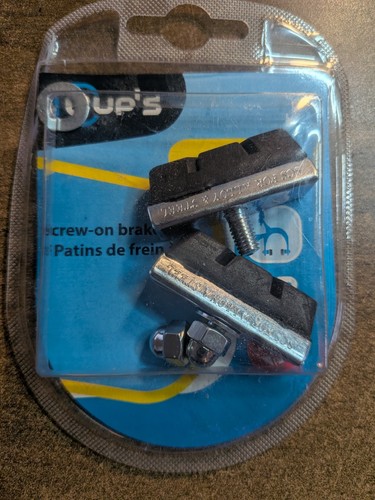 Paire patins frein - de, à