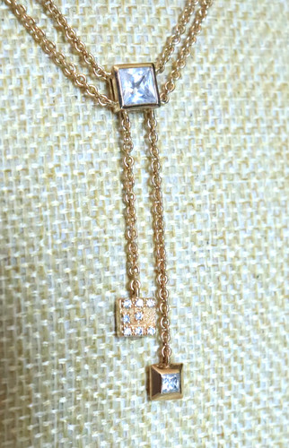 Collier fremme plaqué - plaqué, or
