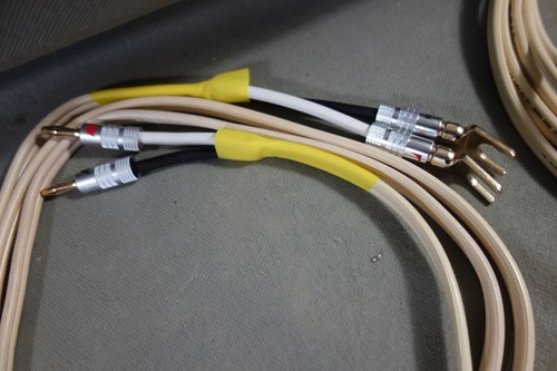 Cables enceintes montés real - cables,