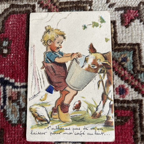 Cpa germaine bouret sep - germaine,