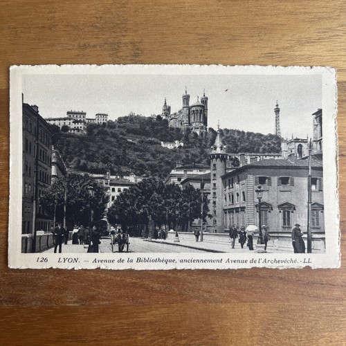 Postcard cpa lyon - -,