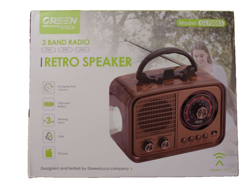 Radio vintage torche bluetooth - radio,