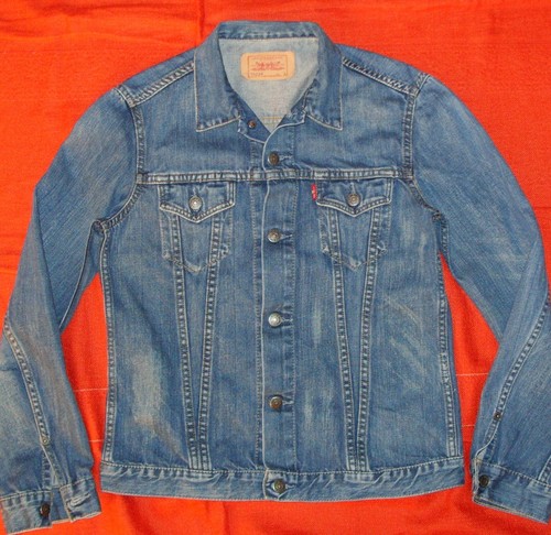Veste levi trucker slim - veste, bleu