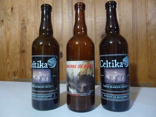Lot bouteille vide bière - ,
