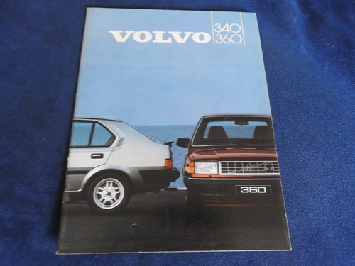 Catalogue volvo 340 360 - 340, /