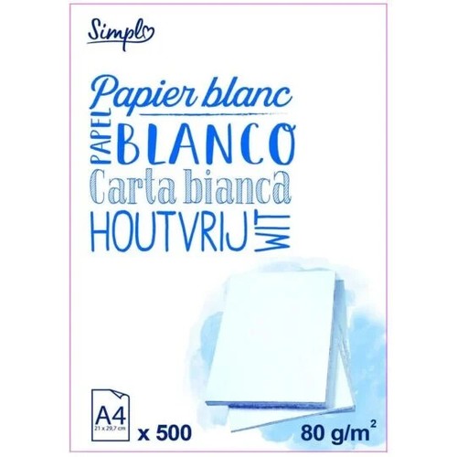 Ramette papier blanc x500 - papier,