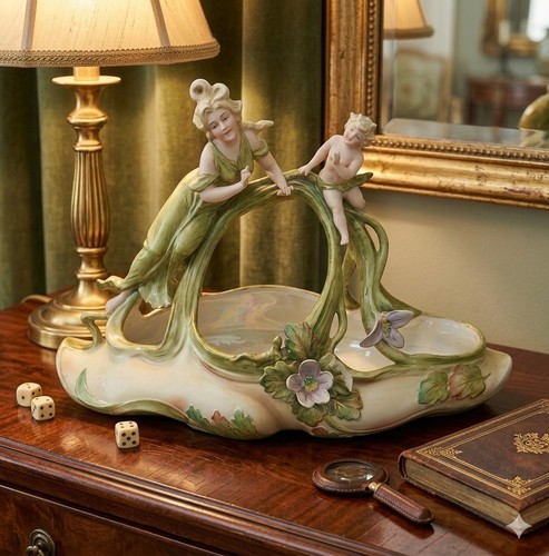 Coupe art nouveau femme - coupe,