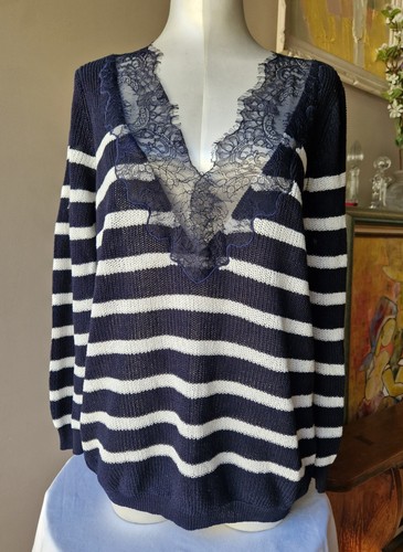 Pull marinière liu milano - pull,