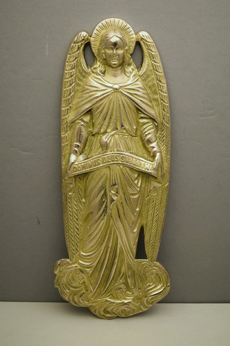 Solid brass angel from - solid, +