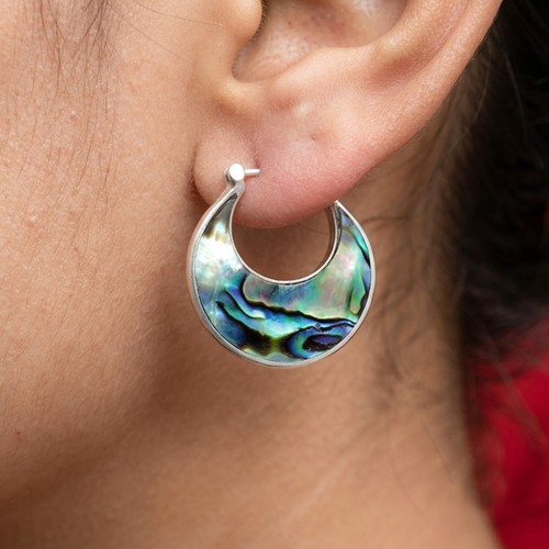 Boucles oreilles nacre - boucles,