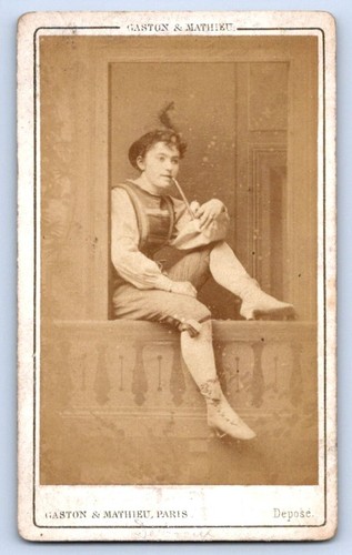 Cdv 1872 marguerite debreux - cdv,