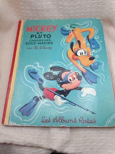 Livre ancien mickey pluto - livre,