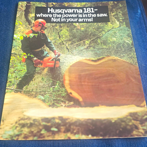 Husqvarna 181 chainsaw 1970s - 181,