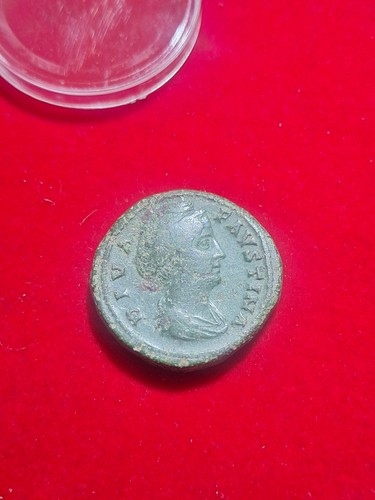 Monnaie romaine faustine - romaine,