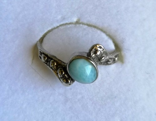 Bague larimar t54 argent - t54,