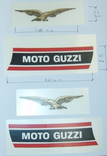 Set stickers adhésifs moto - set,
