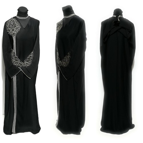 Femme fermé avant abaya - fermé,