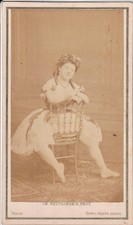 Photo CDV actrice danseuse