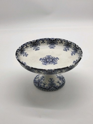 Plat compotier faïence - plat,