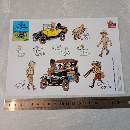Tintin autocollants - tintin,