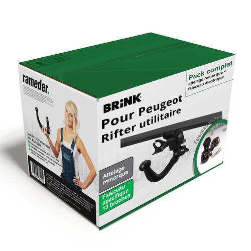 Attelage complet pour peugeot - attelage,