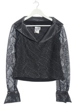 JOSEPH RIBKOFF Blouse à manches longues Dames Blouse T EU 38 noir-argenté