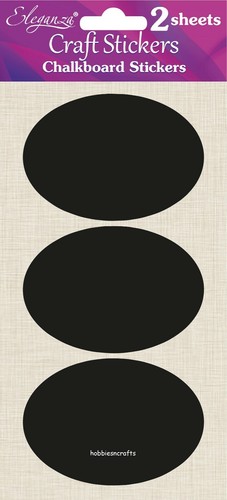 Tableau noir ovale élegance - ovale,
