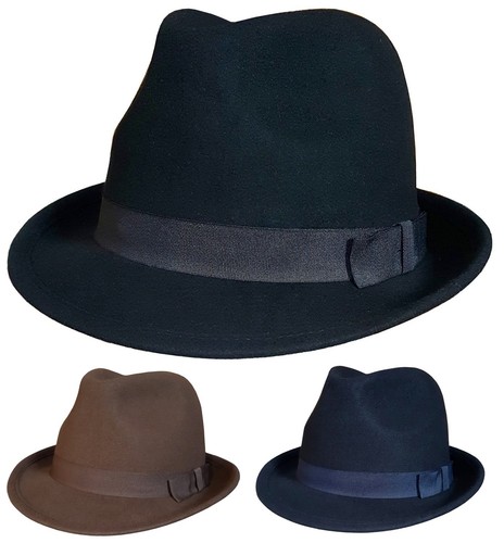 Chapeau trilby unisexe 100 - chapeau,