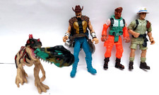 LOT 4 MILITARY FIGURES ADVENTURE CHAP MEI OTHER WITH DINOSAUR TOY SOLDIER