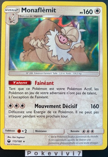 Carte pokemon monaflemit - pokemon,