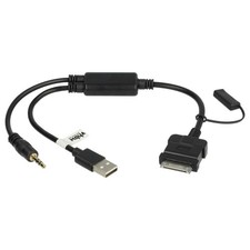 Câble audio voiture pour Apple iPod mini 3ème génération, 4ème génération