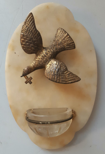 Objet religieux bénitier - , en