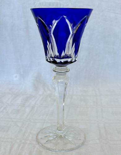 Verre pied cristal saint - a,