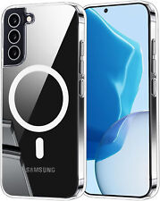 Coque magsafe transparente Antichoc Samsung serie S21/S22/S23/S24/S25/Ultra/Plus