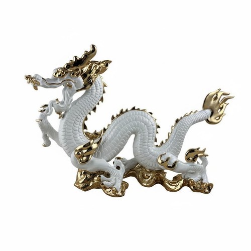 Figurine dragon résine - figurine, en